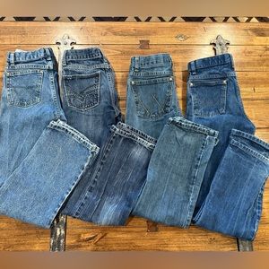 (12) Boys Wrangler Jeans 14 Slim